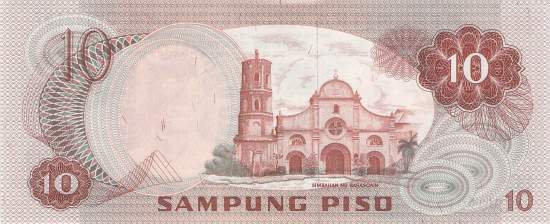 Philippinen 10 Piso 1970 p154
